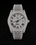 Roman Moissanite Watch